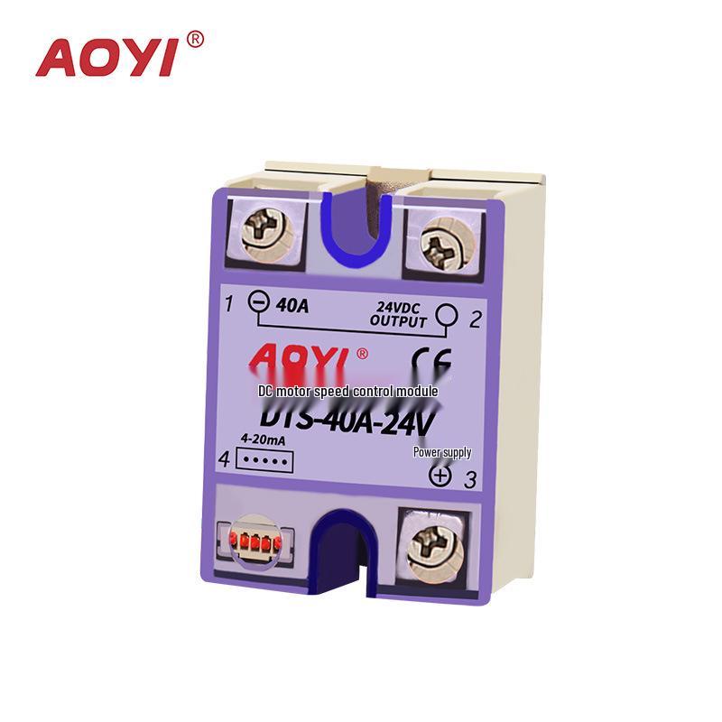 AOYI DTS-25A 24В Однофазный DC Регулятор Скорости Двигателя с Бесступенчатой Регулировкой
