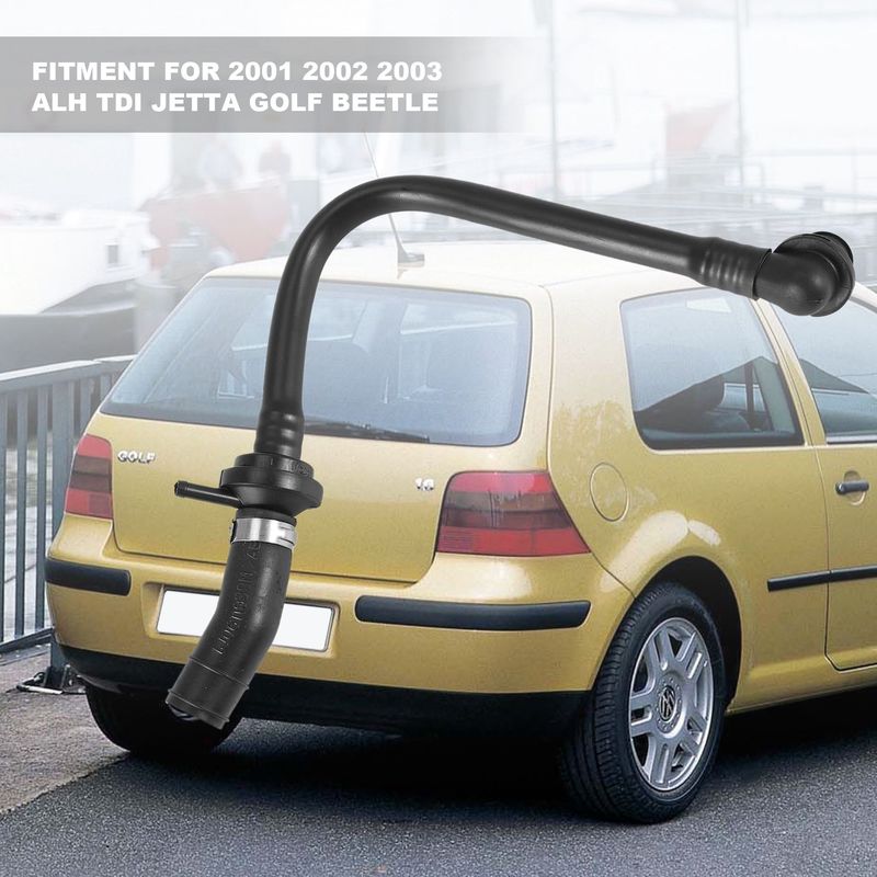 ГОРЯЧИЙ-Вакуумный шланг усилителя тормозов 1J0612041GD Для ALH TDI Jetta Golf Beetle 2001 2002 2003,Вакуумный шланг усилителя тормозов 1J0612041GD Для
