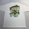 Винтаж Hanes Guy Harvey Большеротная Щука Y2K Рубашка Рыба США 2XL