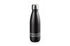 Le Creuset Hydration Matte Stainless Japanese Bottle, 500ml, Black, Steel, Lightweight, Insulated, [Official Product]