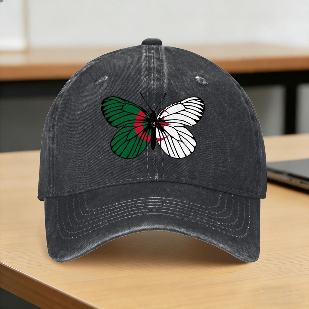 Baseball Cap Flag of Algeria Summer yk Cute Hip Hop Hats UnisexTeens Design Hunting Camping Wholesale Baseball Caps