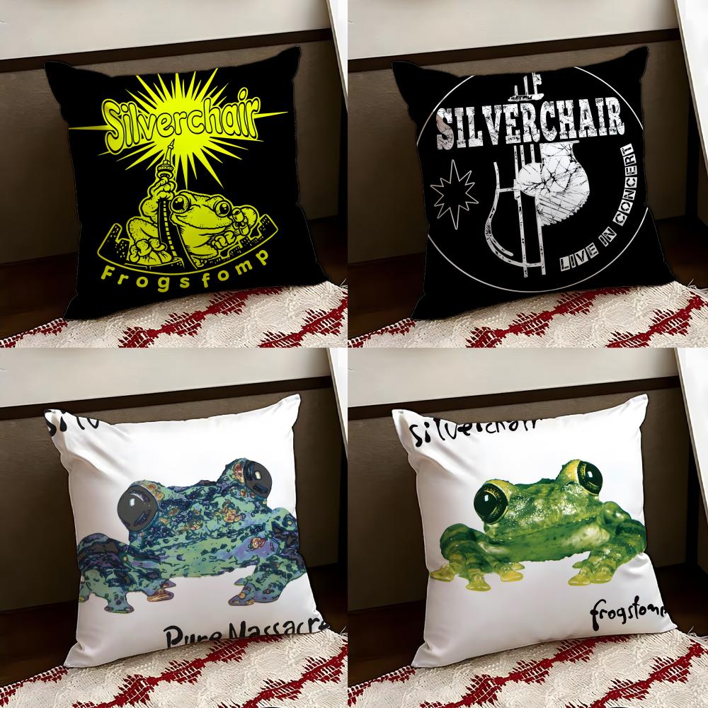 SSilverchair rock band Cushion Cover Reversible Soft Durable Pillow Cover Home Car MultiScene Use for Daily Comfort