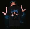 Trendy German Singer Zahide Print T-shirt Short Sleeves Cotton Oversized Merch Tee Tik Tok Ins Star Men Women Unisex Black Tees
