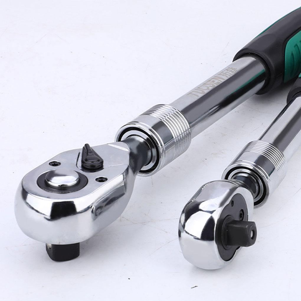 Телескопический ключ из высокоуглеродистой стали, поворотный и расширяющийся, с быстросъемной автомобильной ремонтной головкой на 72 зуба