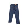 Джинсы Achellelando Cb07Bu Синие, с высокой талией, зауженные