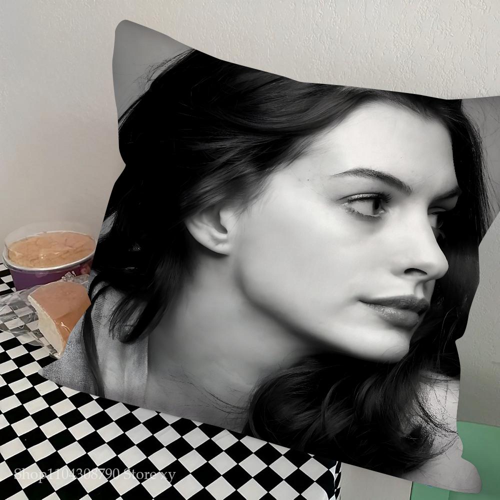 Наволочка Anne Hathaway Квадратная Подушка Спальня Диван Отдых Комфорт Подушка Автомобиль Гостиная Домашний Декор