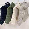 Scarf Shawl For Women Winter False Collar Scarfs for Women Neck Wrap Men Women Turtleneck Collar Scarf Knitted Elastic