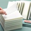 1Pack of 50 Transparent Self-Adhesive Sticky Notes - Reusable & Waterproof for Books, Notebooks, Ideal Christmas Gift