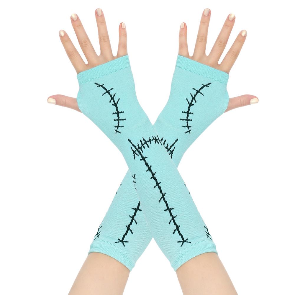 Рождественский кошмар Длинные перчатки и носки Косплей костюм - Дизайн Салли со швами