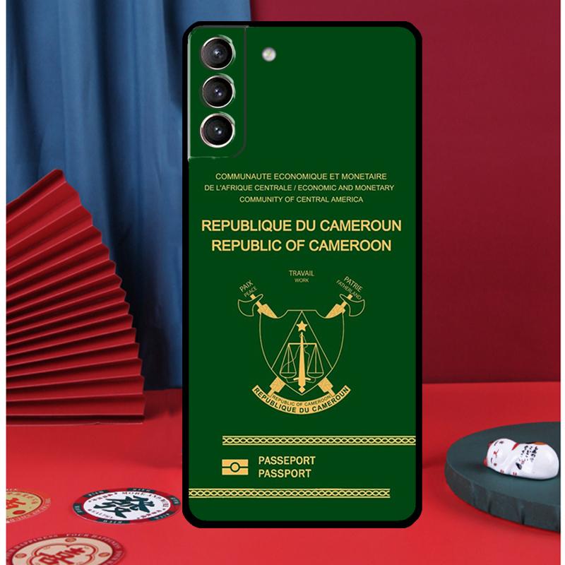 Republic of Cameroon Flag Phone Case For Samsung Galaxy S25 S24 Ultra S9 S10 S20 S21 S22 S23 Plus S24 FE Back Cover
