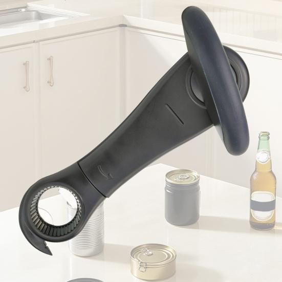 Многофункциональная открывалка для банок и бутылок, эргономичная ручка, кухонные инструменты для кемпинга, путешествий