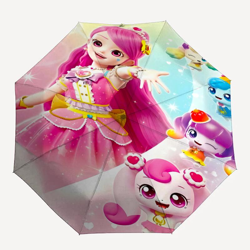 1pc Catch Teenieping Magic Sweethear (4) Umbrella, Sun Protection, And UV Shielding. It Has Eight Sturdy Ribs for Outdoor Use And Perfect Gift