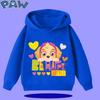 PAW Patrol 2026 New Kids Hooded Sweatshirt for Boys, Girls' Casual Shirt with Cartoon Print