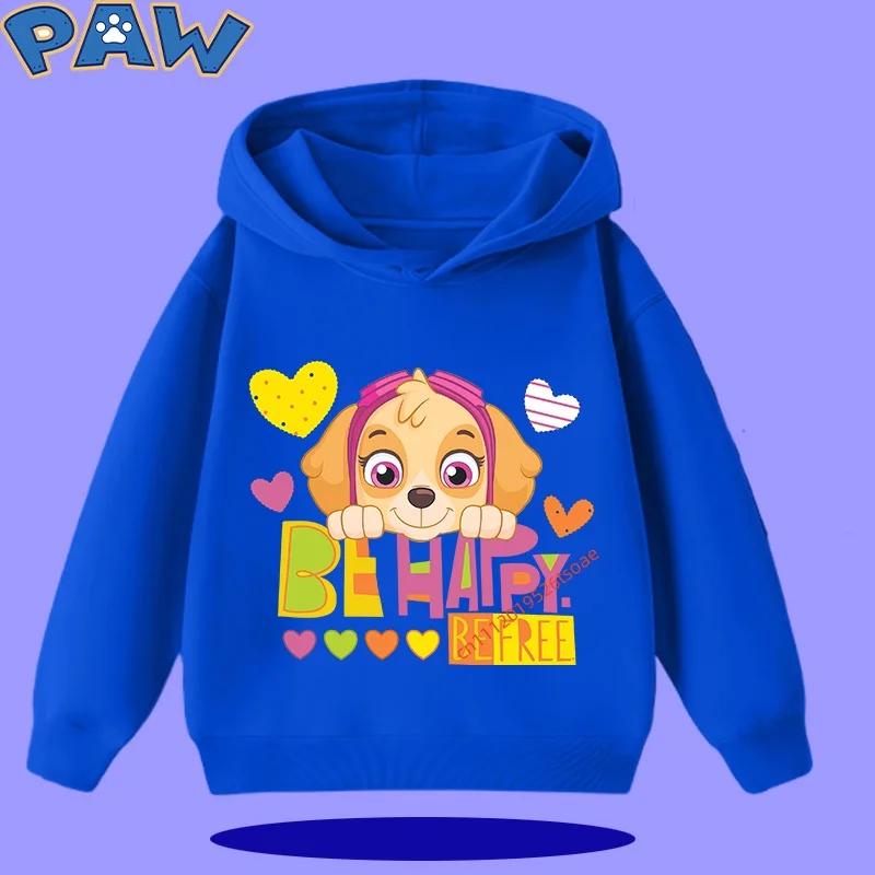 PAW Patrol 2026 New Kids Hooded Sweatshirt for Boys, Girls' Casual Shirt with Cartoon Print