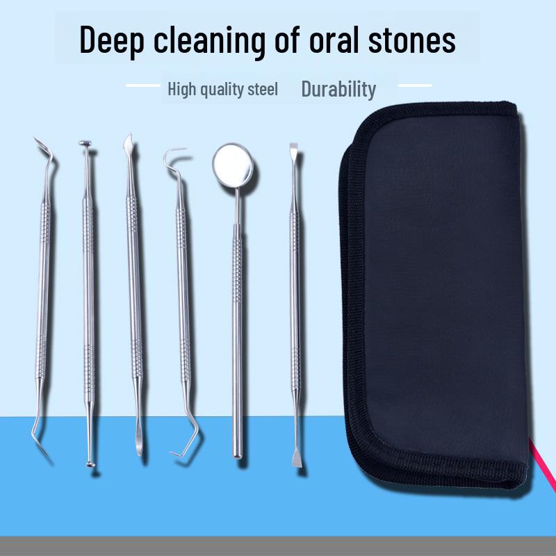 Набор инструментов для стоматолога из 6 предметов: Стоматологические материалы и набор для отбеливания зубов для домашнего ухода за полостью рта