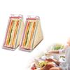 Reusable Lunch Wedge Boxes Bento Box Sandwich Maker Portable Sandwich Bento Box for Kids