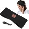 Bluetooth Music Headband Wireless Sports Elastic Headband Headphones for Side Sleepers