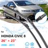For Honda Civic 8 FK1 2 3 FN1 2 3 4 an 2006~2011 Hatchback Front Window Wiper Blades Windshield Windscreen Car