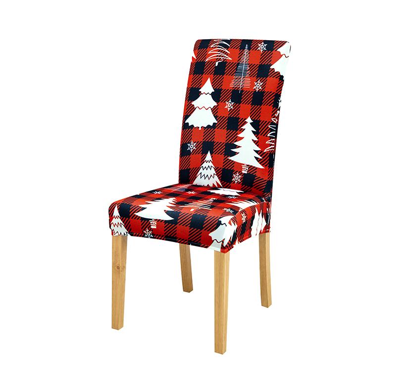 Christmas Chair Cover Seat Protector Cheap Chair Covers For Holiday Party Dining Room Kitchen Hotel Living Room Chair Cover 1 PC