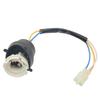 1/2Pcs BA20D Motorbike Headlight Adapter Plug & Play Lamp Bulb Connector Socket Base for Scooter ATV Repair Use