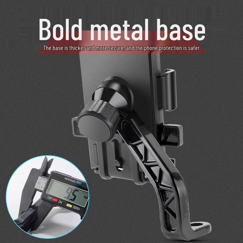 Electric Motorcycle & Bicycle Handlebar Phone Holder for Navigation