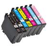 Compatible Ink Cartridge 50 IC6CL50 6CL Set of 7 In 6 Colors Increased Capacity Type Remaining Amount Display Function 2 Year Warranty Models