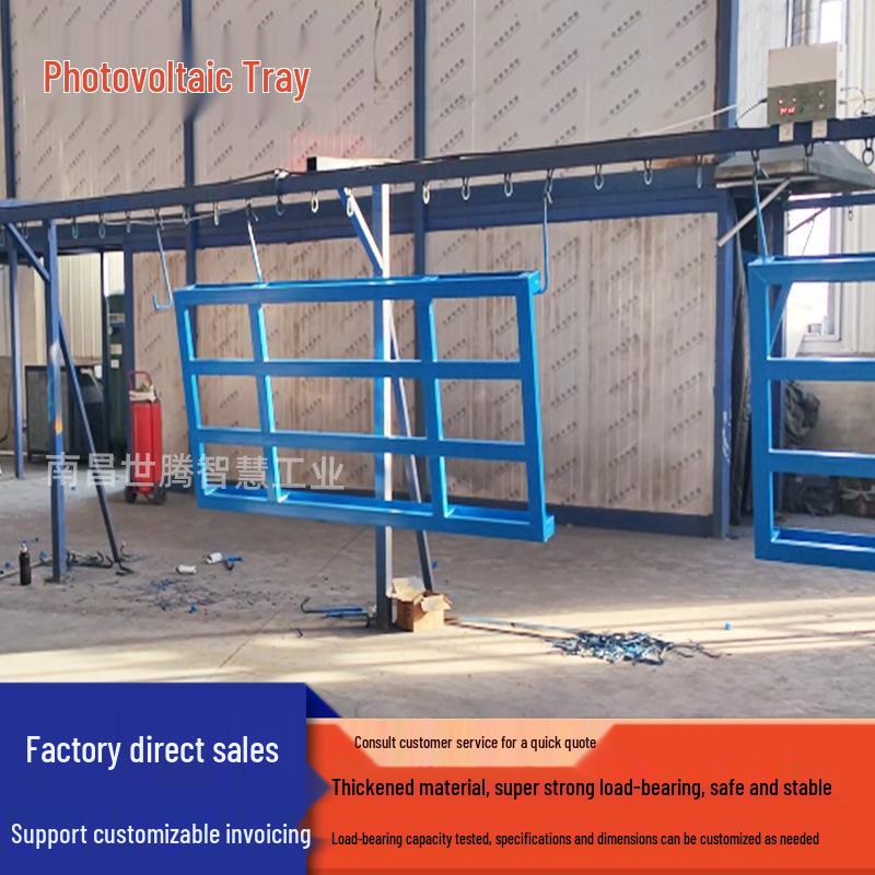 Steel Photovoltaic Forklift Iron Pallet for High-Bay Warehouse Logistics