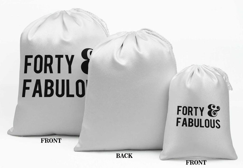 Сувенир Darling Black Number Custom Party Supplies Favor Bags Подарочные мешочки 15