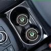 AAFM1 1/2/4Pcs Car Coaster Water Cup Mat Non-Slip Pad Accessories For Skoda Rapid Scala Kodiaq Fabia Kamiq Karoq Octavia 2 3 A5 A7 VRS