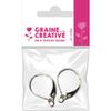 Lever-back Earrings Silver 1 Pair