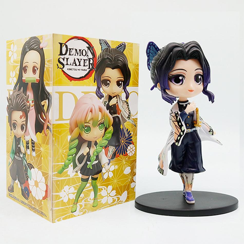 8pcs/kit 2026 Latest  Demon Slayer Tanjiro Kamado Nezuko Animation Figure Miniature Playthings Decoration Piece Playthings Mystery Case Decoration