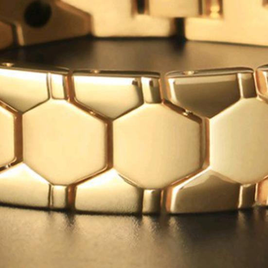Men Bracelet Magnetic Durable Detachable Therapy Bracelet Daily Jewelry