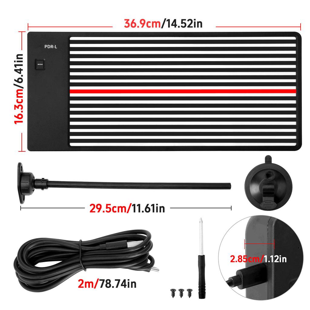 Обновите вмятину, светодиодный отражатель, инструмент для ремонта без покраски, инструмент для удаления вмятин, интерфейс Type-C или