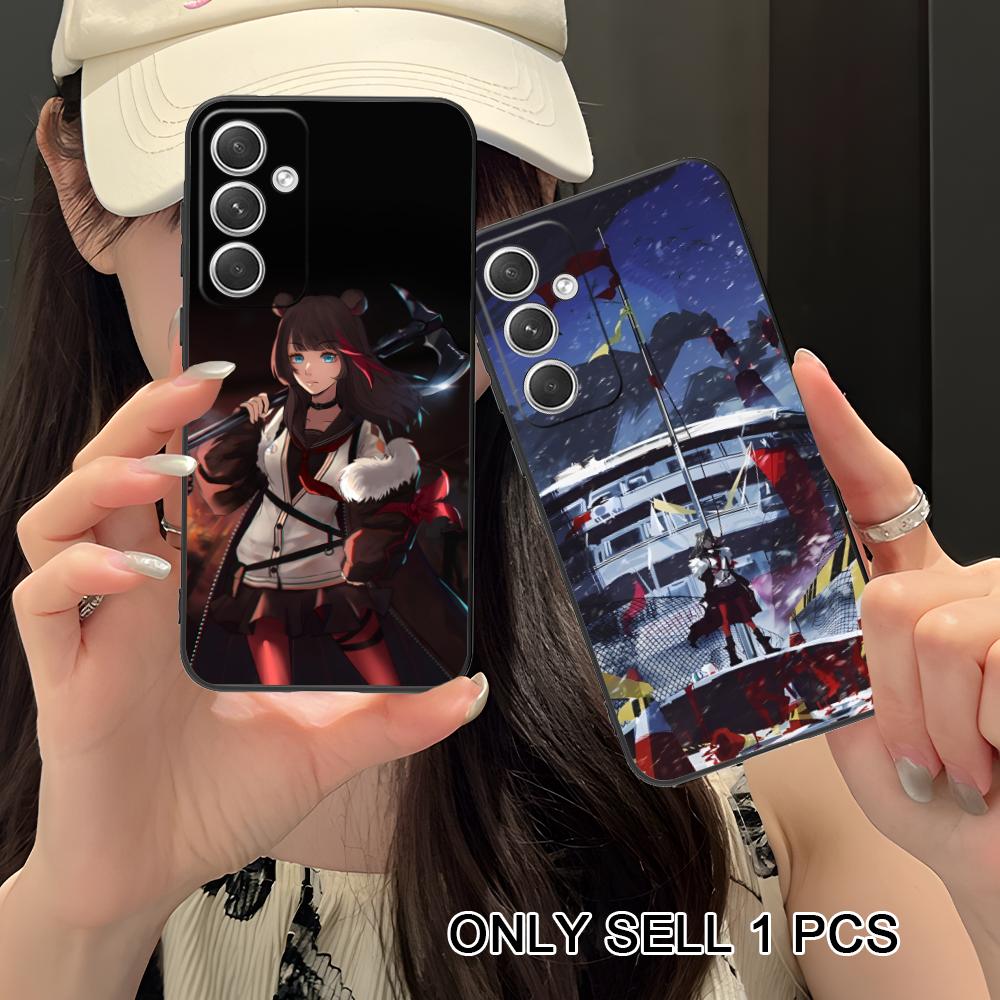 Чехол Arknights Zima Матовый ТПУ для мобильного телефона Samsung Galaxy S26 S25 S24 S23 S22 S21 S20 Note20 Plus FE Ultra Цветной Чехол