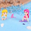 Mermaid Diy Mini Miniature Figurine Garden Dollhouse Decor Micro Landscape