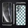 Клетчатый чехол для телефона Samsung Galaxy S23 Ultra S22 5G S20 S21 FE 5G S10E S9 S8 S10 Plus Мягкий прозрачный чехол