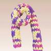 Multi-color Finger Circle Yarn 100g/Roll Hand Knitting Yarn Finger Loop Yarn  Crochet Projects