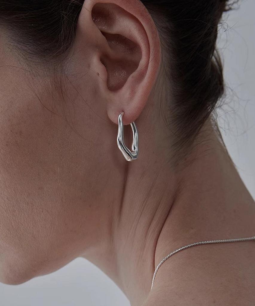 Серьги Heita Orbe Silver Orbi Silver