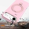 For iPhone Air Case Compatible with MagSafe Kickstand PC+Silicone Phone Cover