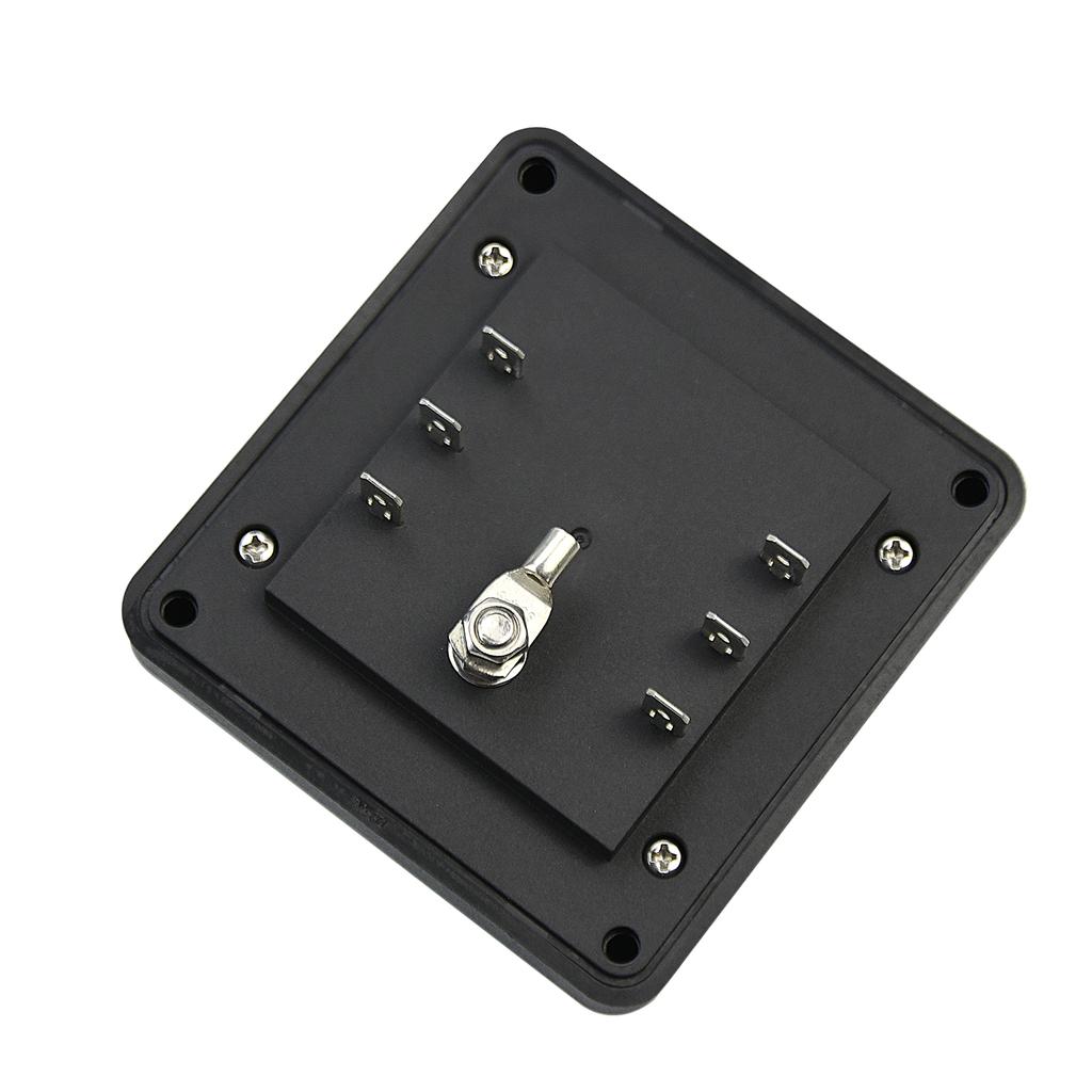 6-контактный блок с держателем коробки цепи заземления для защитной крышки светодиодная индикация болтовые клеммы для автомобиля морской низкий профиль отрицательная шина водонепроницаемый