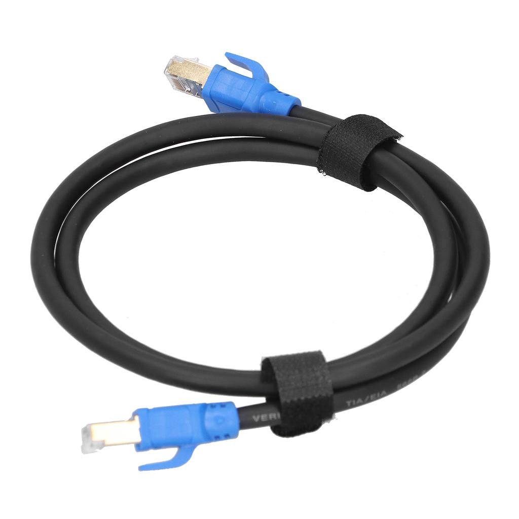 Кабель Ethernet Cat8 40 Гбит/с 2000 МГц, позолоченные разъемы RJ45, LAN-провода для хабов, маршрутизаторов, сетевых адаптеров