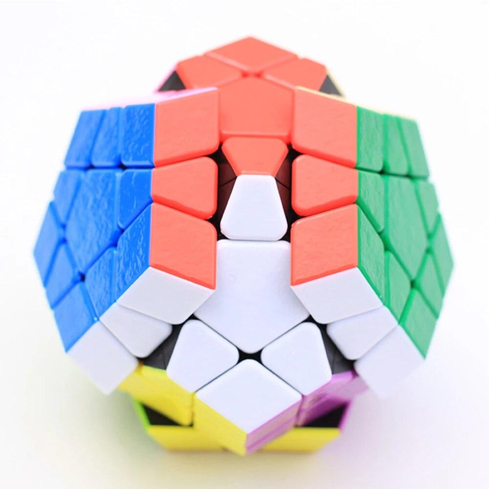 SENGSO быстрый пятиугольник пастельных ярких цветов Megaminx куб-головоломка без наклеек Wumofang пятиугольная головоломка 3*3 самолет дорожная детская игрушка