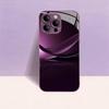 Элегантный фиолетовый градиентный вихрь для чехла iPhone для чехла iPhone 17 Модный чехол fundas Стекло для iPhone 17 16 15 14 13 pm Pro Plus