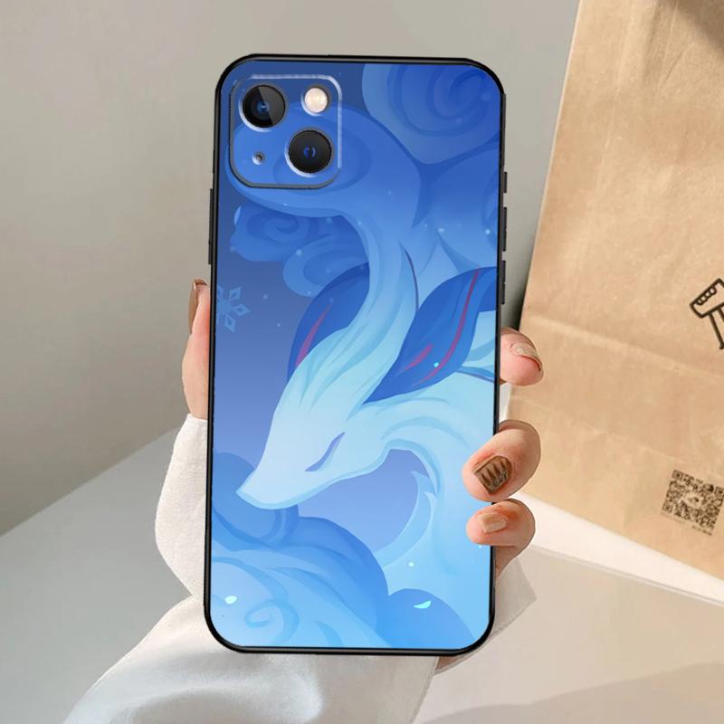 Anime Genshin Impact Phone Case For iPhone 18 17 Air 16 15 14 13 11 12 Pro Max 13 12 mini 15 16 Plus 16e Cover Coque