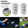 Футбольная накладка на голень, высокопрочная, ударопрочная, противоскользящая, футбольная накладка на голень, защитная утолщенная защита для ног, надежный спортивный инвентарь