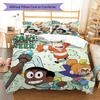Creek Tales Bedding Quilt Set Quilt Cover Pillowcase Home Decoration Birthday Gift (1 * duvet cover + 2 * pillowcase, without core)