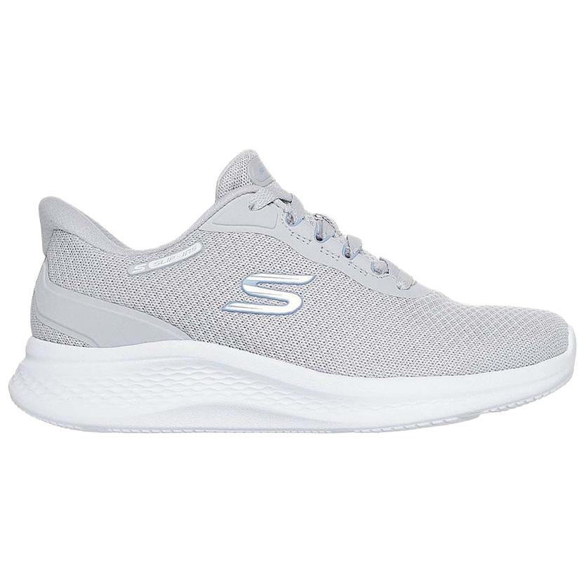 Skechers Спортивные Удобные Универсальные Дышащие Поддерживающие Низкие Обувь для Ходьбы Женская кроссовка Серый 150622-GRY