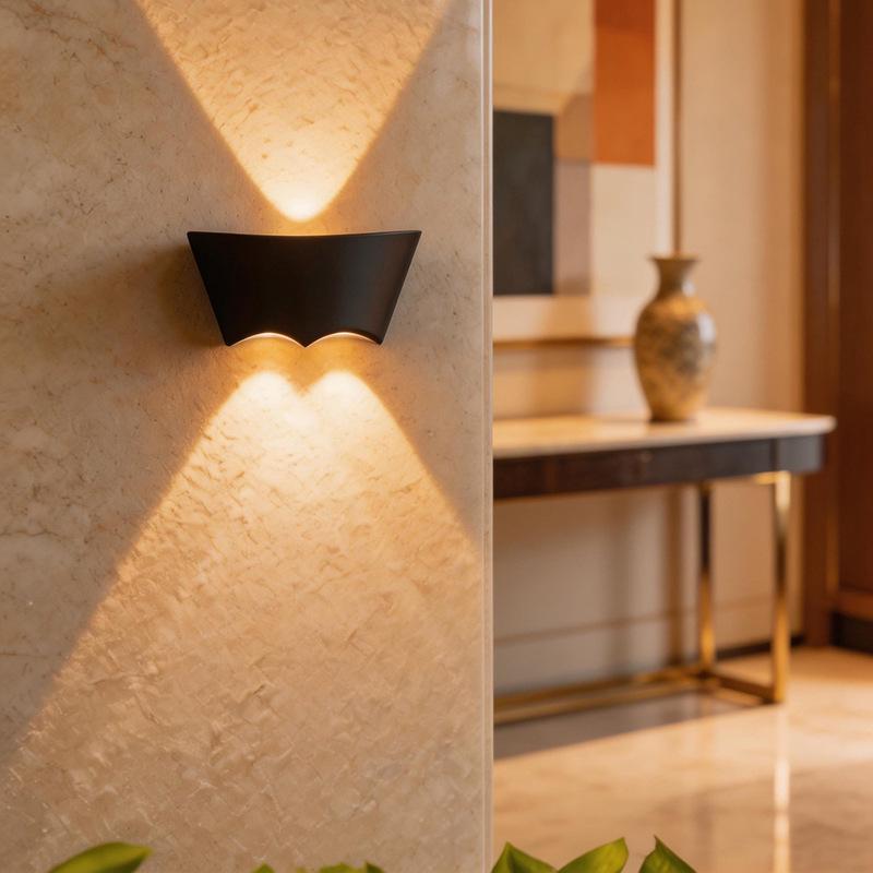 Super Bright Outdoor LED Wall Lamp for Villas, Courtyards, Terraces, Balconies, and Walkways