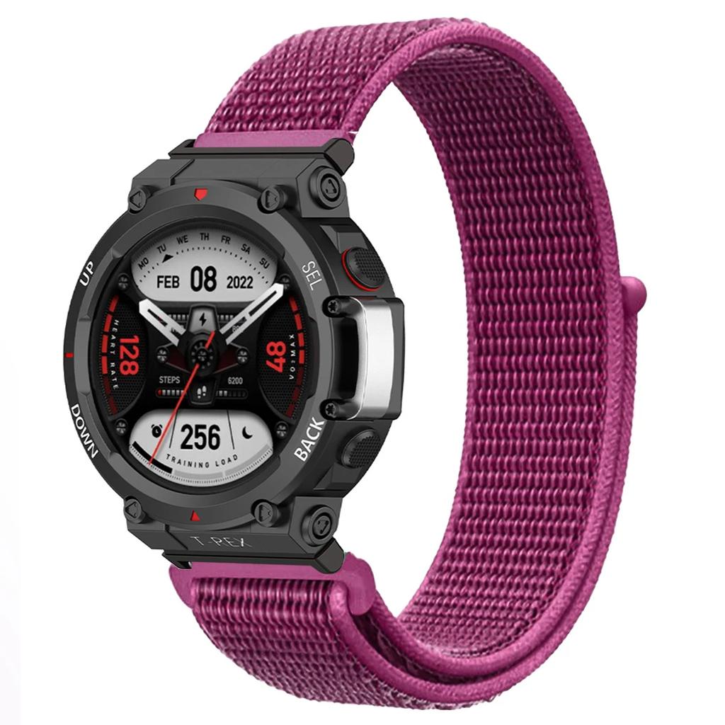 Нейлоновый ремешок-петля для умных часов Huami Amazfit T-REX 3/2, женский/мужской браслет для Amazfit T-Rex/T-Rex Pro, ремешок на запястье Correa
