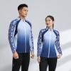 Осенне-зимняя спортивная куртка с длинными рукавами, мужская и женская куртка, комплект одежды для бадминтона, тренировочный комплект